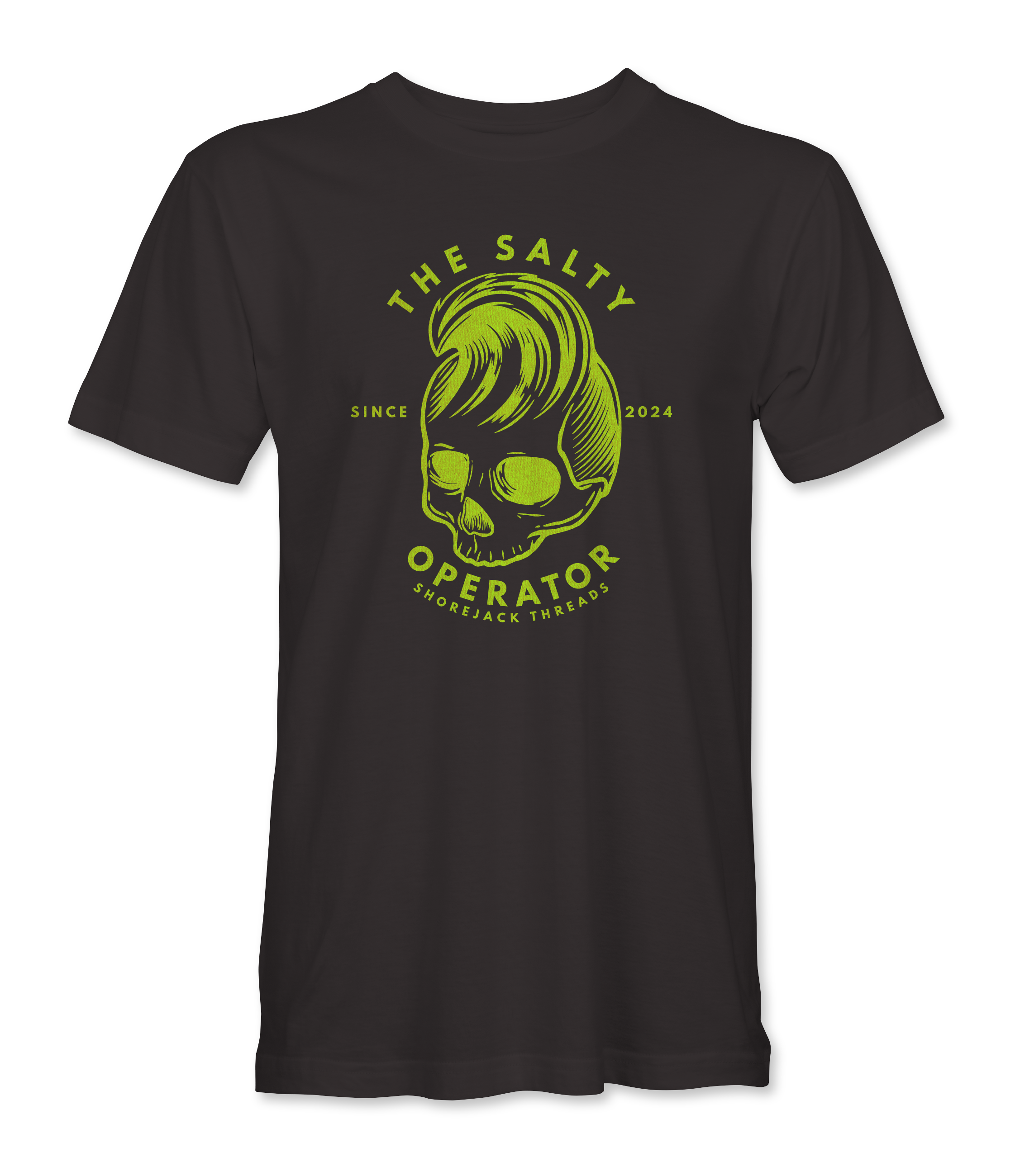 Salty Operator (green) Tee
