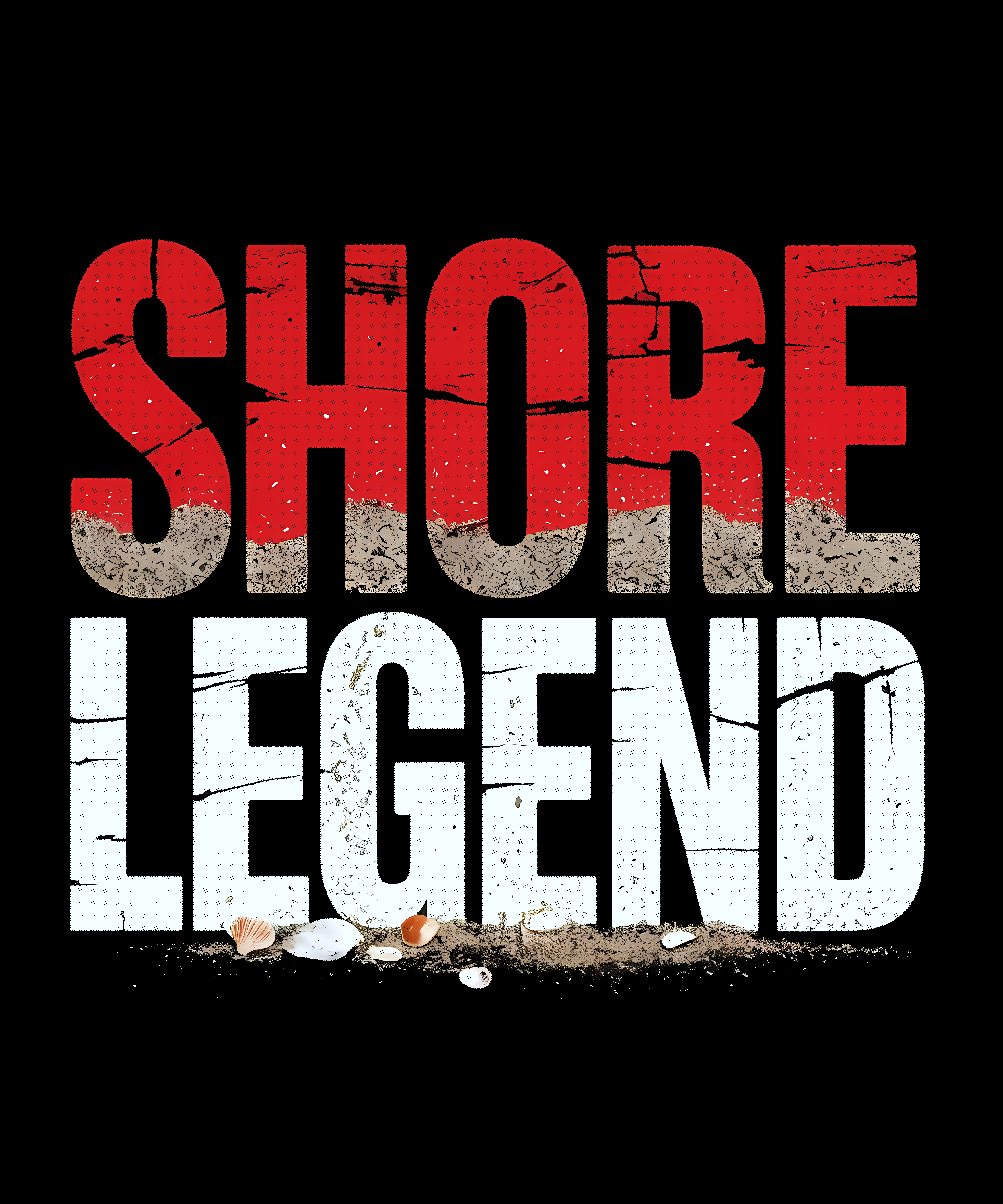 Shore Legend – Sand & Grit Edition Tee