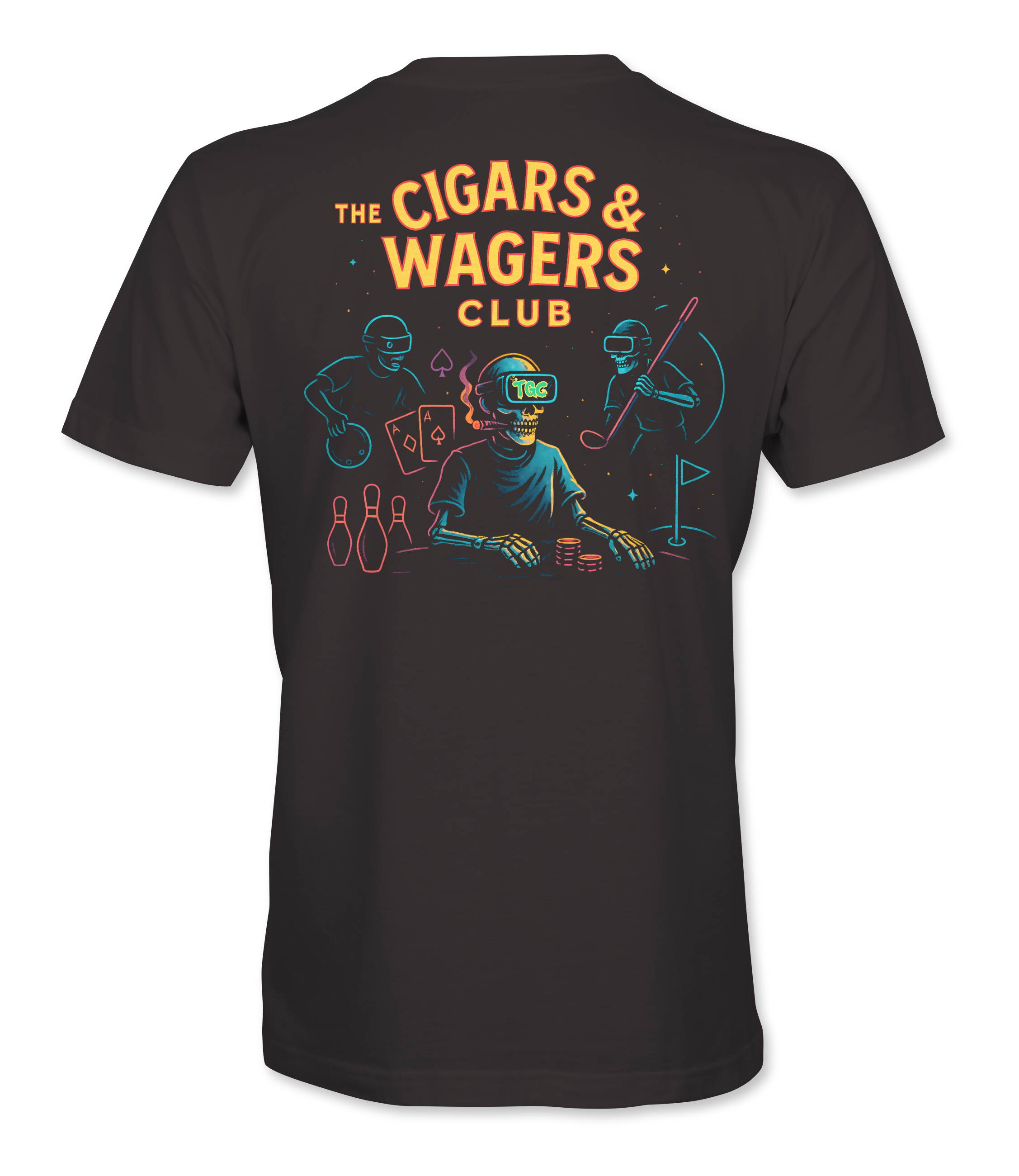 Cigars & Wagers Club – Gamblin Tee