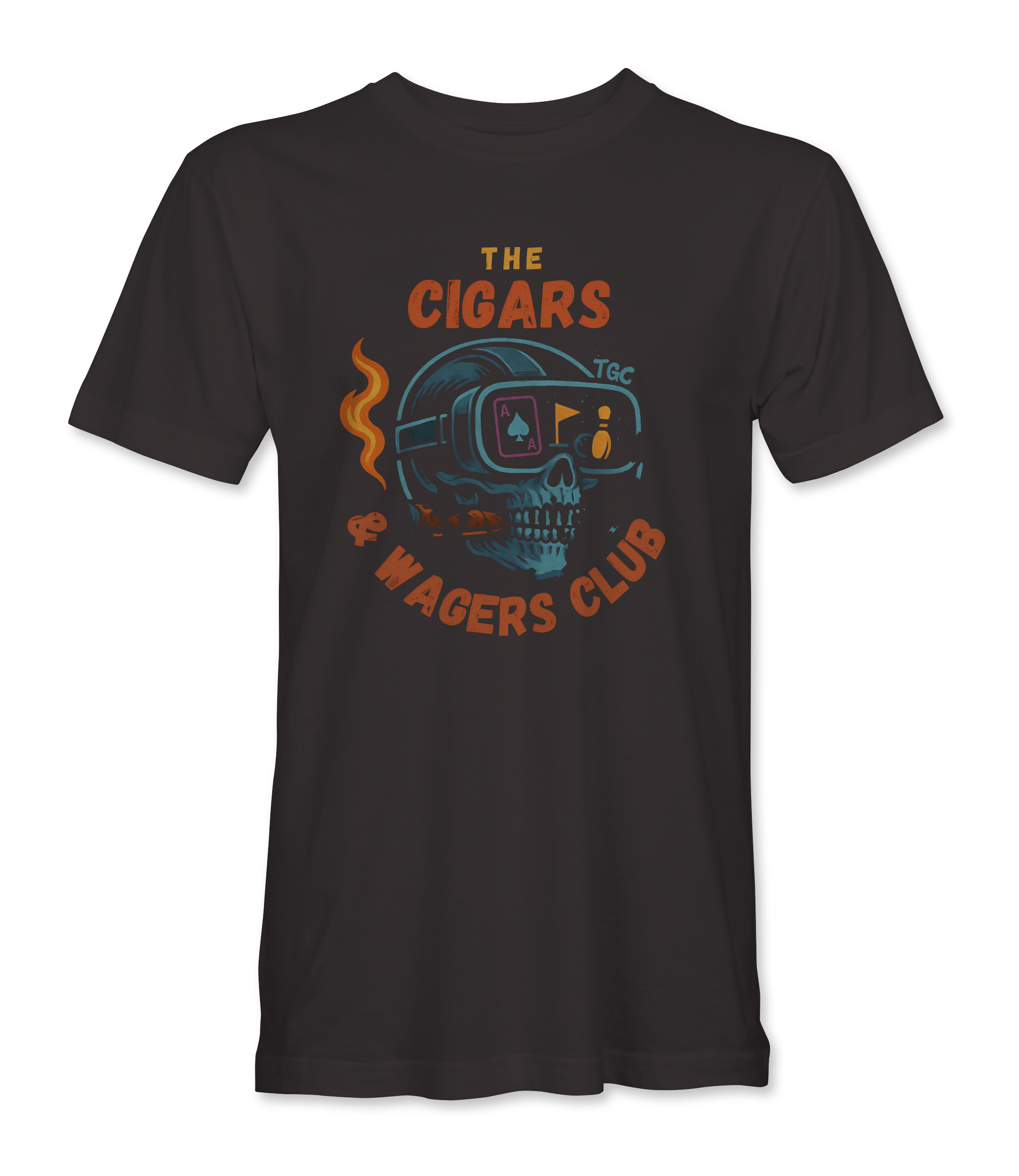 Cigars & Wagers Club - Full Logo Tee