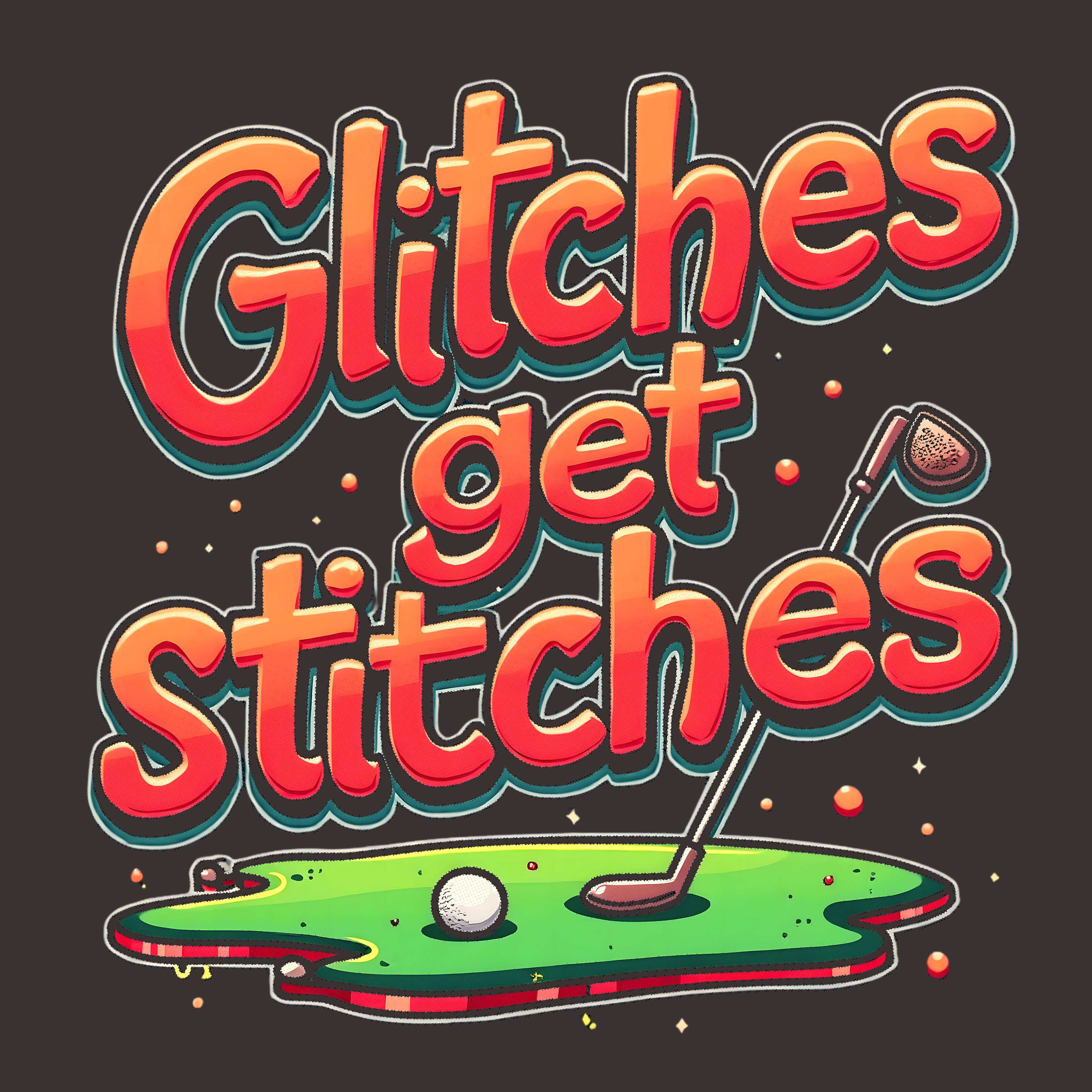 Glitches Get Stitches Tee