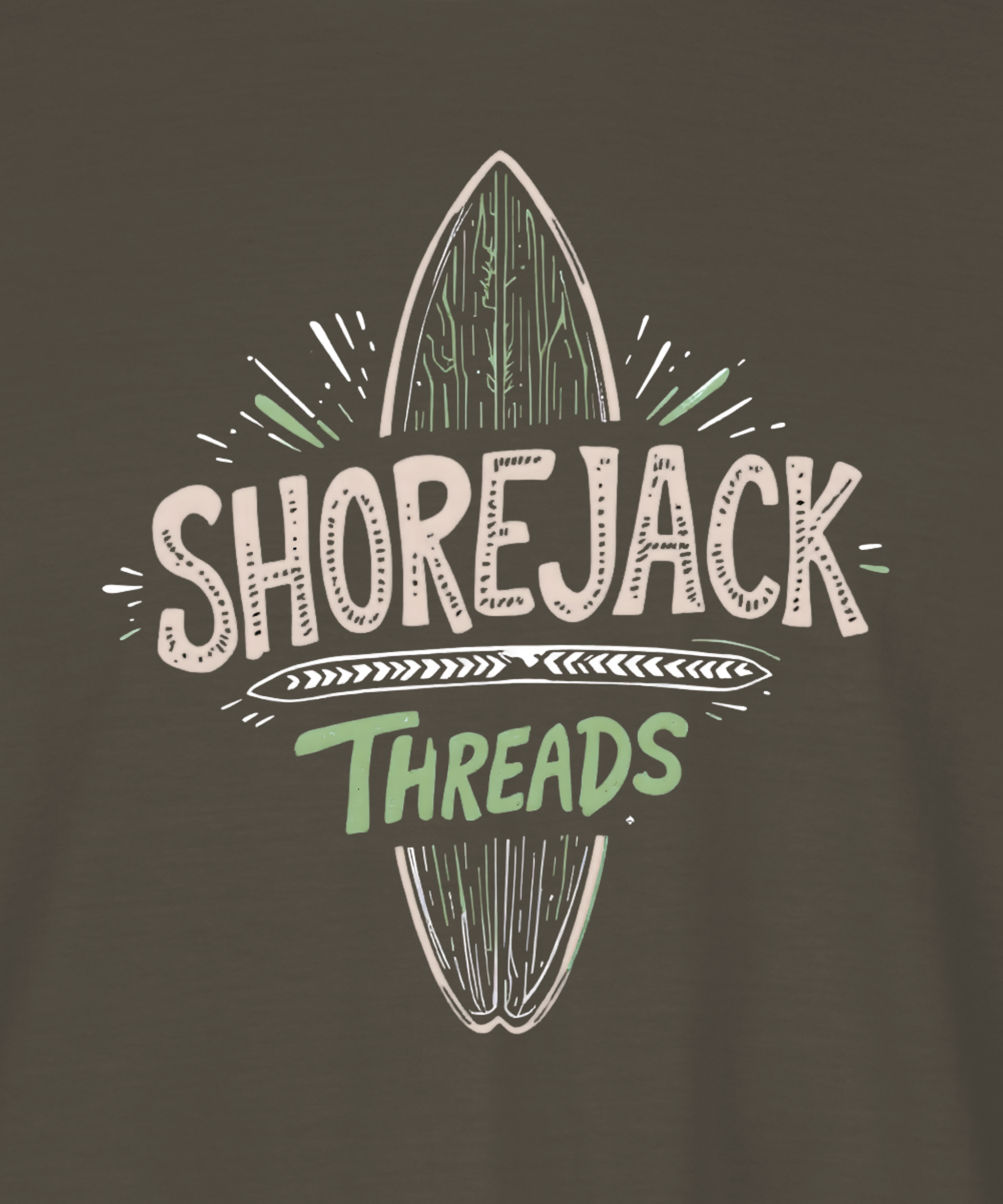 Shorejack Vertical Surf Tee