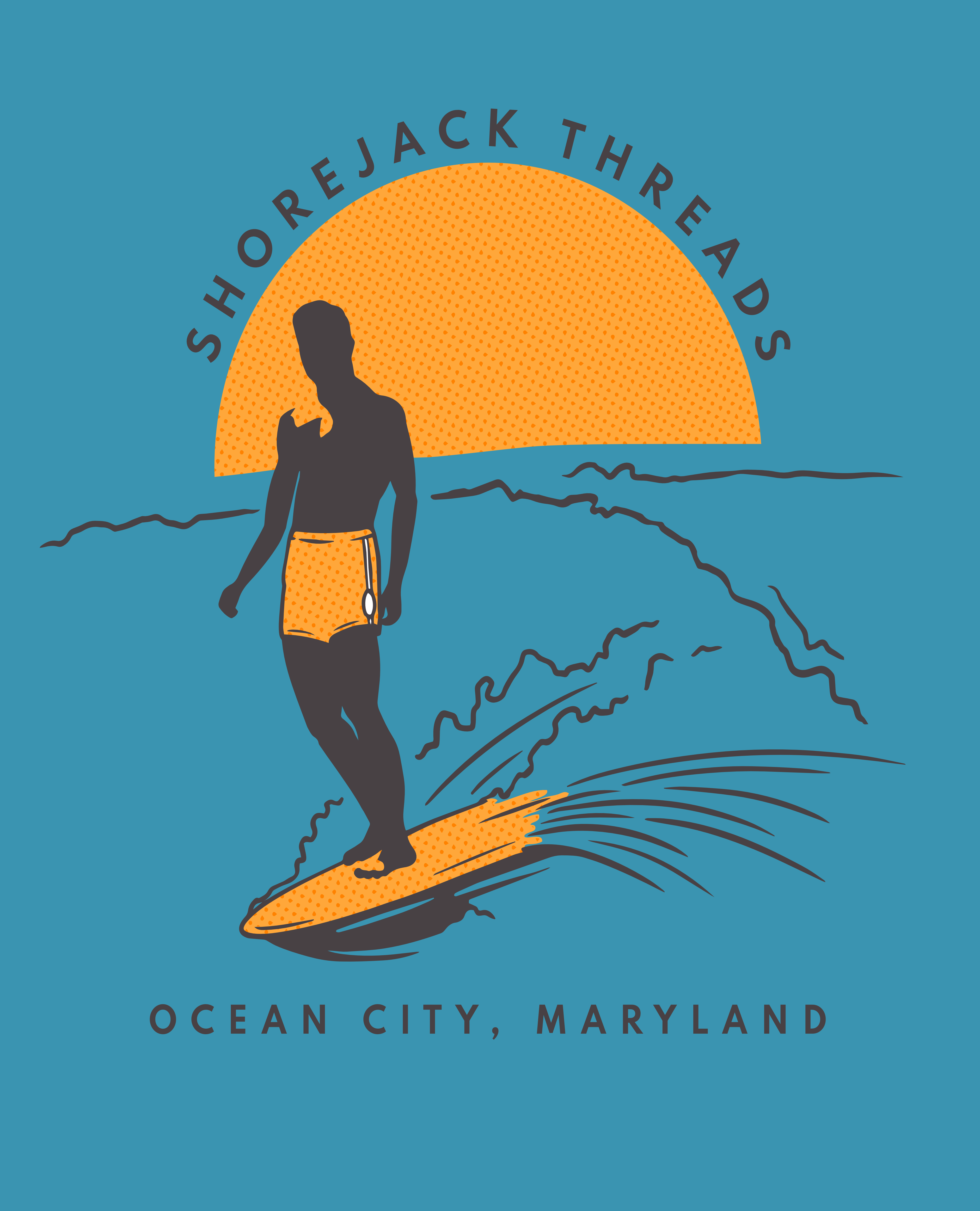 OCMD Surfer Tee